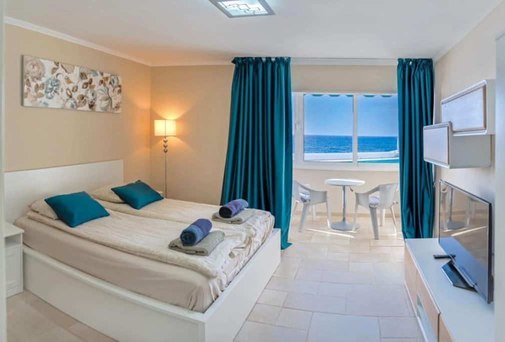 First Line Ocean View Studio Puerto de Santiago  Exteriör bild