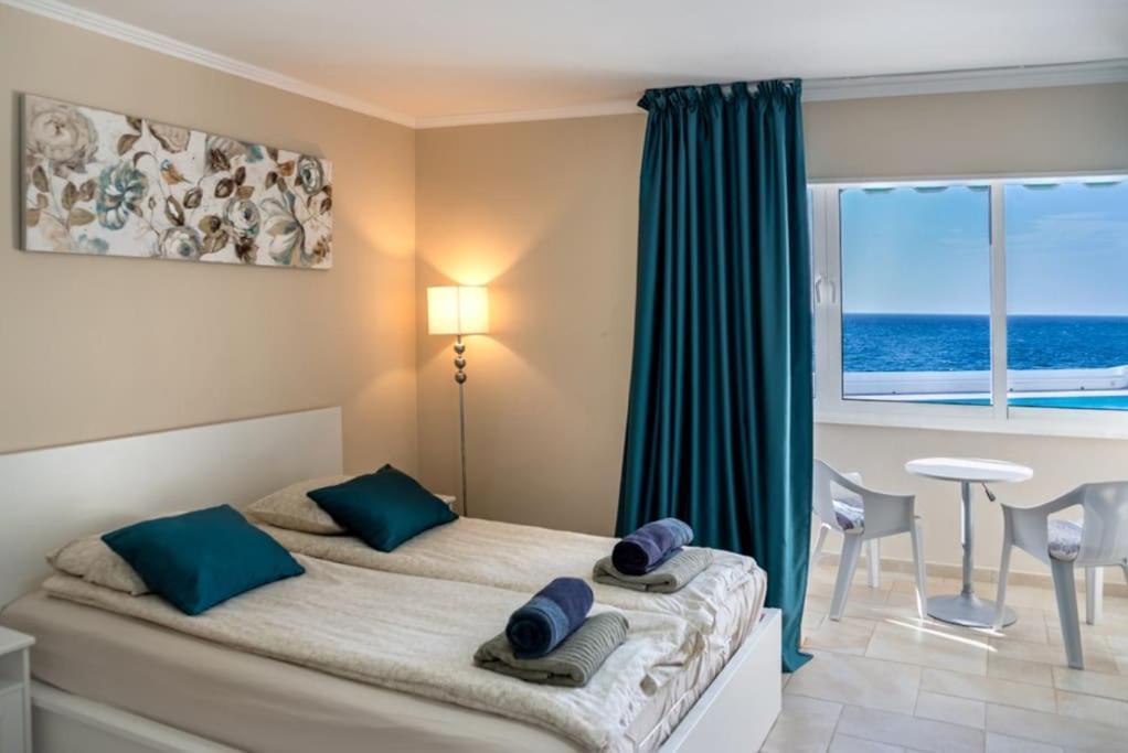 First Line Ocean View Studio Puerto de Santiago  Exteriör bild