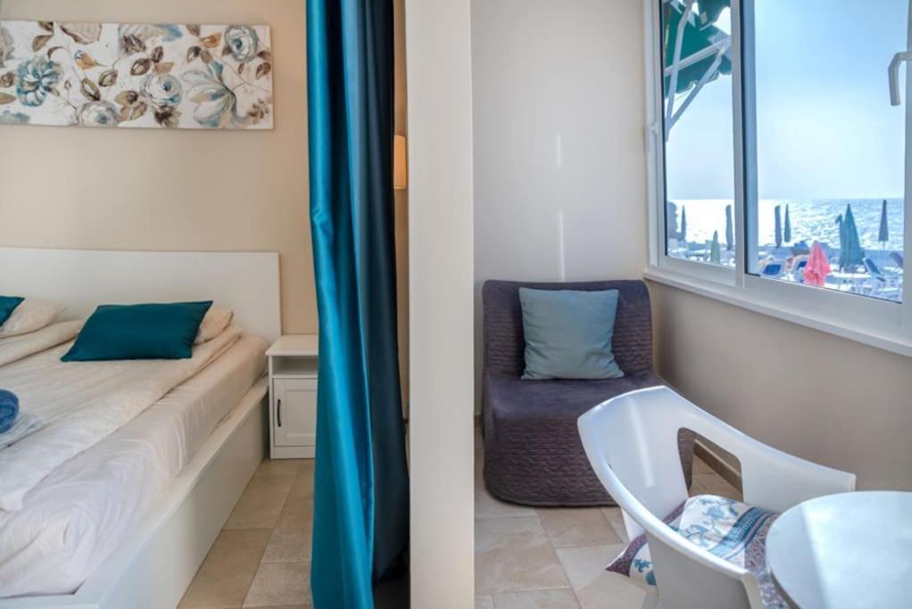 First Line Ocean View Studio Puerto de Santiago  Exteriör bild